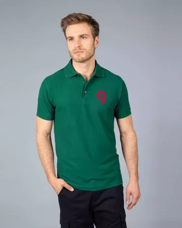 Polo Faro algodón piqué 100% manga corta, corte regular