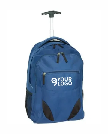 Trolley-mochila TRAILER de poliéster con ruedas y organizador