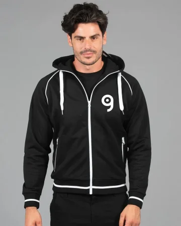 Sudadera con capucha y cremallera Coimbra para hombre/mujer