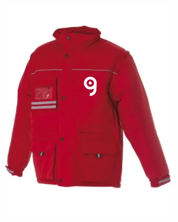 Chaqueta acolchada para hombre con porta credencial Japan, impermeable