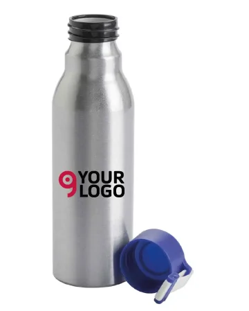 Carlton Botella de Aluminio 600ml Libre de BPA con Tapón de Silicona