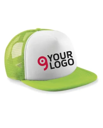 Gorra Snapback Vintage de Algodón 5 Paneles Negro