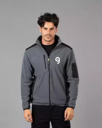 Báltico Pila Bicolor Antipilling 100% Poliéster Cremallera YKK