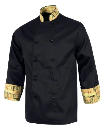 Casaca de chef de manga larga
