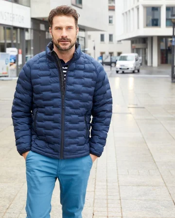Chaqueta Acolchada para Hombre DuPont Sorona, 100% poliéster reciclado