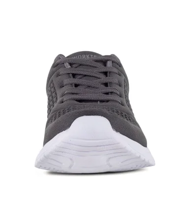 Zapatillas deportivas blancas S3 de poliéster, suela ligera de EVA