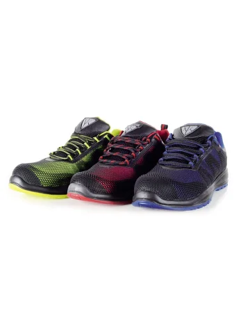 Zapato de seguridad bicolor