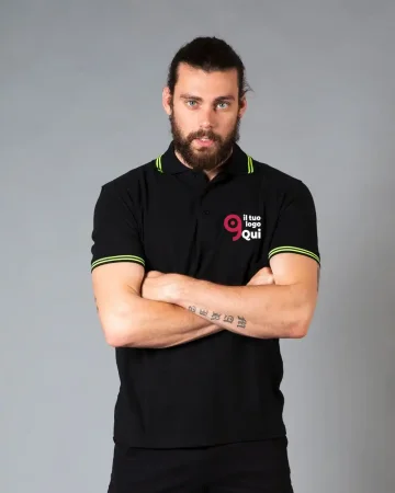 Polo Paris Hombre 100% Algodón Peinado, Corte Regular, Manga Corta