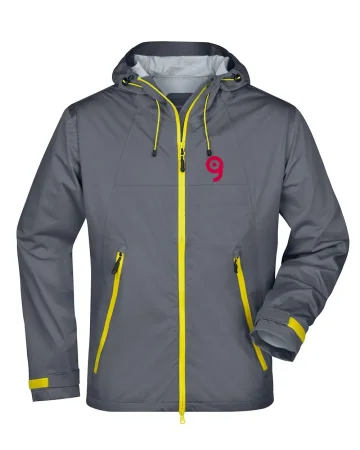 Chaqueta exterior para hombre softshell impermeable y transpirable en 