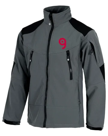 Chaqueta Workshell bicolor cortavientos impermeable térmica –