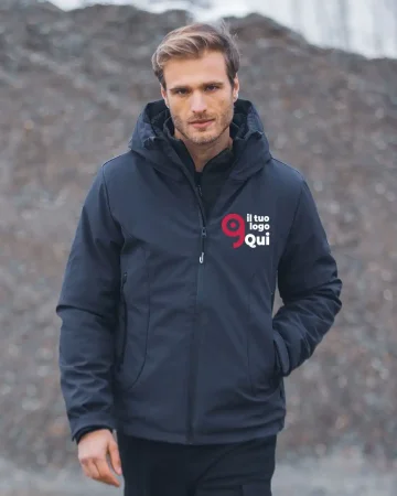Chaqueta Alaska Man para Hombre, acolchada cortavientos