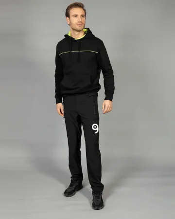 Alghero Pantalón de hombre elástico regular con cremallera