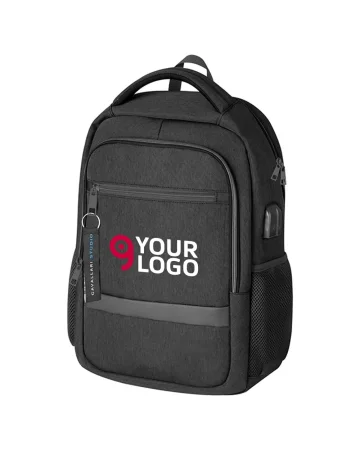 Mochila Trip Cavallari 15" USB de poliéster 600D