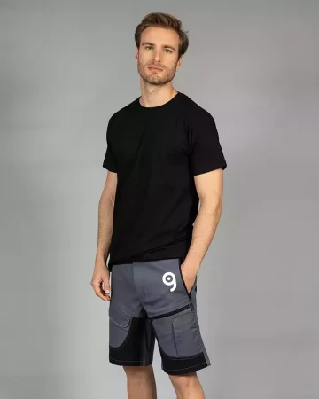 Pantalones cortos de trabajo multibolsillos Salonicco elásticos