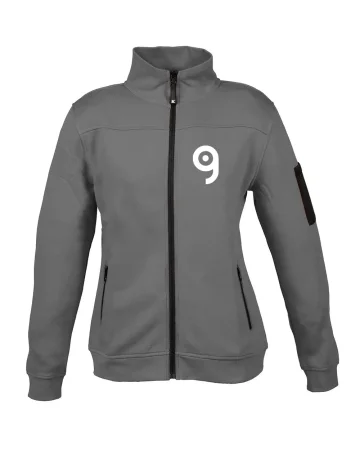 Sudadera con cremallera Giacarta Lady para mujer, corte regular fit
