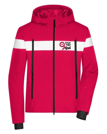 Chaqueta de esquí para hombre Columbia, impermeable y térmica para inv