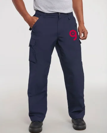 Pantalón de trabajo resistente DuPont Teflon con bolsillos cargo