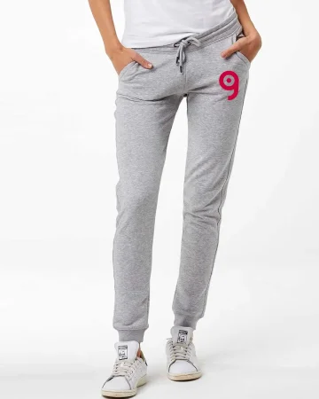 Pantalones mujer Black Spider en felpa French Terry