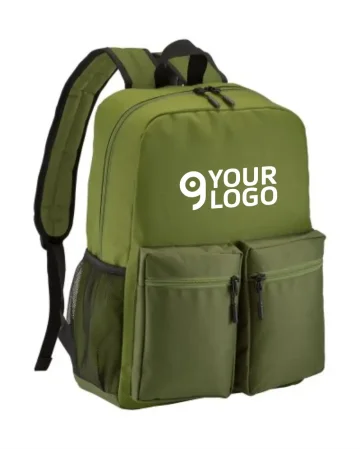Mochila de poliéster 600D, 5 bolsillos, ligera y resistente