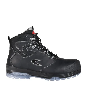 Zapatos de seguridad Cofra Giotto Black S3, ligeros y transpirables
