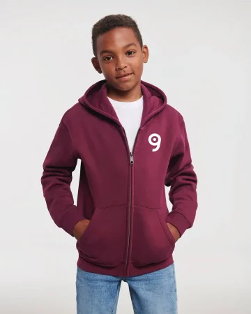 Kids authentic hooded sweat with zip