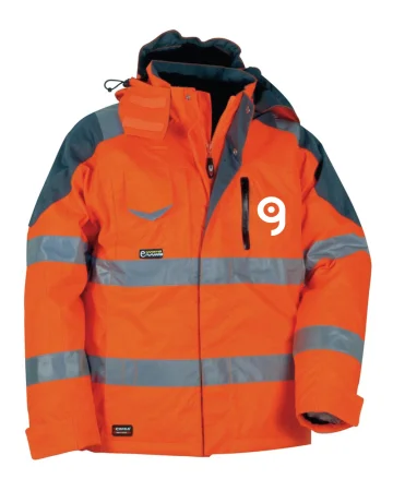 Chaleco de trabajo de alta visibilidad impermeable Rescue