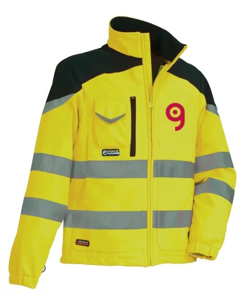 Chaqueta de alta visibilidad Nansen con bandas reflectantes