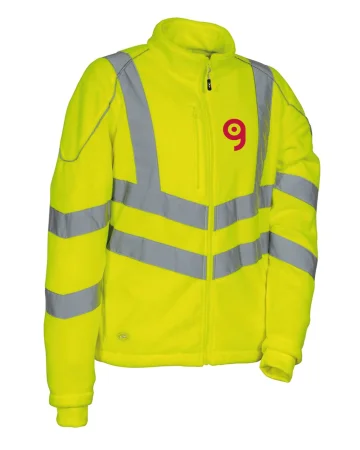 Chaqueta polar de alta visibilidad Dukesse con bandas reflectantes