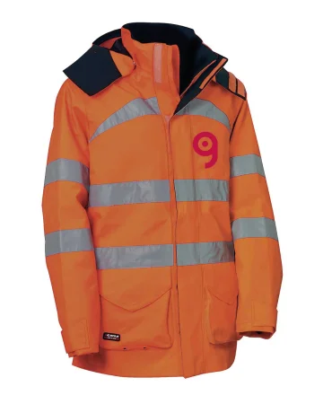 Parka de trabajo de alta visibilidad Devon, impermeable