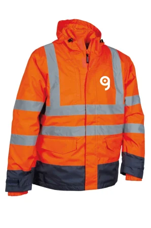 TELSON Parka Hombre con Forro Interno Desmontable Impermeable