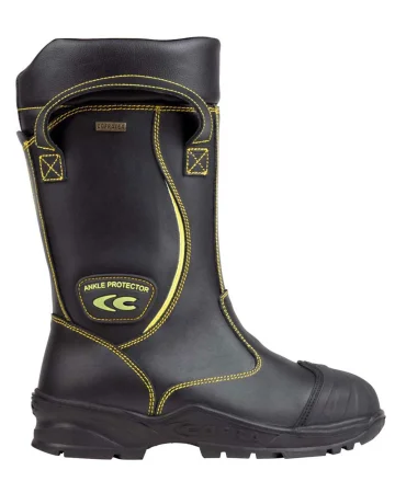 Botas antipinchazos COFRA de cuero resistente al fuego motosierra HI3