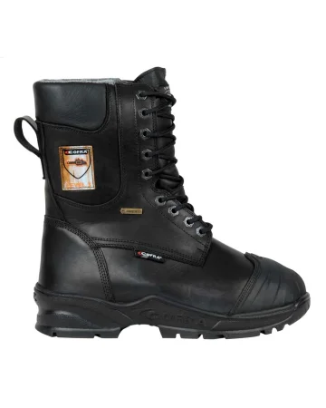 Botas de seguridad para motosierra Energy GORE-TEX de cuero negro EN I