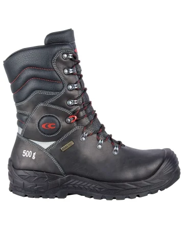 Botas de trabajo Brimir S3 GORE-TEX de cuero negro de seguridad