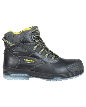 Calzado de seguridad Gauguin S3 GORE-TEX piel negra para hombre