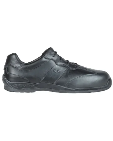 Lussack Calzado de Seguridad O2 SRC Piel Negra Libre de Metal