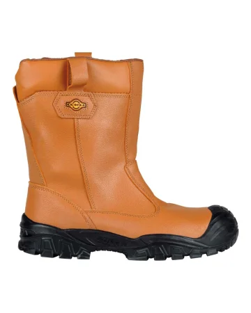 Nuevas Botas de Trabajo S3 SRC en Cuero Negro Impermeable New Tower UK