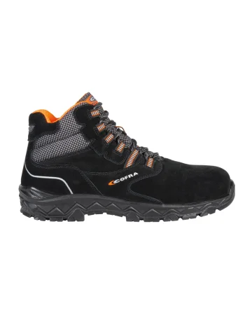 Zapatos de seguridad altos Wallbar S1P SRC sin metal de ante