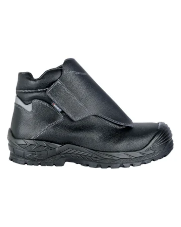 Zapatos de seguridad Base Fuse S1P negros, Cuero, Puntera de Fibra