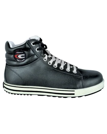 Zapatos de seguridad Block S3 SRC de cuero hidrorepelente