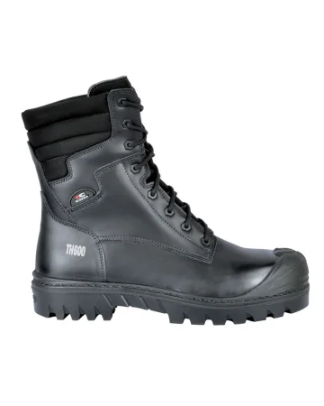 Zapatos de seguridad Boise S3 WR CI HRO SRC de cuero negro térmicos