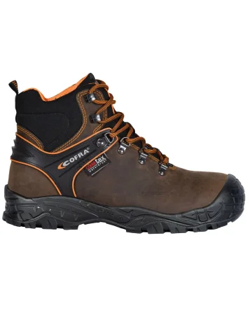 Zapatos de seguridad Cofra Ande UK S3 WR SRC de nobuck hidrorepelente