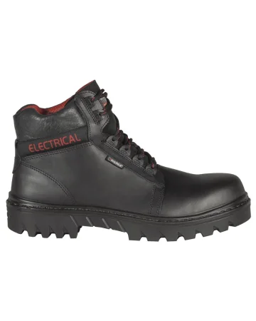 Zapatos de seguridad Cofra Electrical S3 HI CI HRO Metal Free Negro