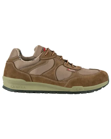 Zapatos de seguridad Cofra Slavin en ante azul O1 SRC