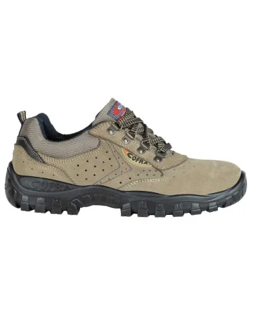 Zapatos de seguridad Cosmos S1P SRC en piel de ante