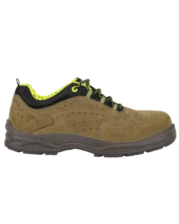 Zapatos de seguridad Creta S1P de cuero transpirable