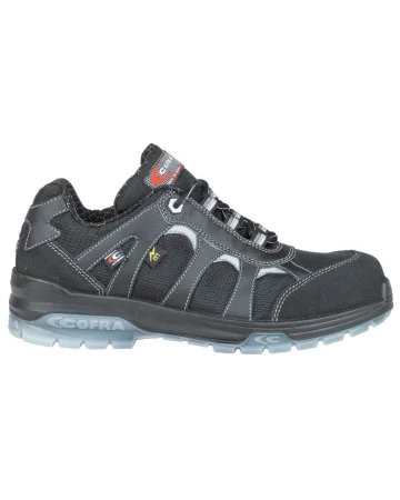 Zapatos de seguridad Franklin Black libres de metal