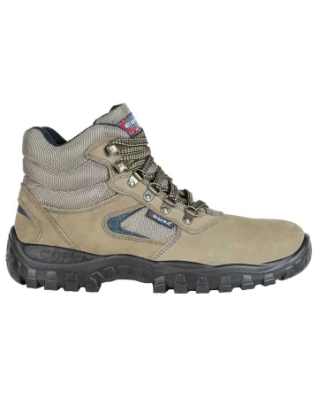 Zapatos de seguridad Horus S1P SRC, cuero de gamuza
