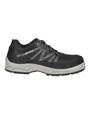 Zapatos de seguridad Kos S1P de ante y tela