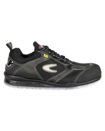 Zapatos de seguridad Kress Breatex 3D O3 ESD negros Cofra