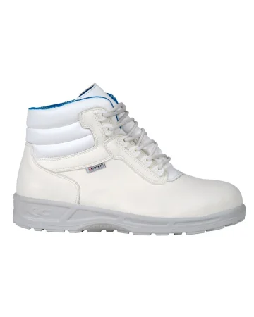 Zapatos de seguridad Lab White S2 SRC blancos transpirables
